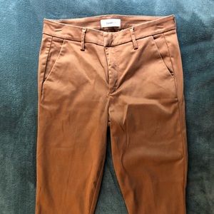 Level 99 Brittany Zipper Hem Trouser